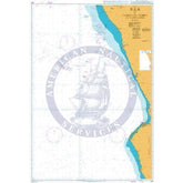 British Admiralty Nautical Chart 307: Cabeca da Cobra to Cabo Ledo
